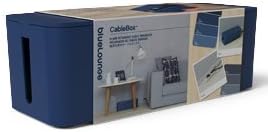 Bluelounge CableBox, Cable Management System, Moonlight Blue - Image 2