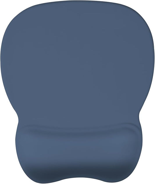 EooCoo Ergonomic Mouse Pad with Wrist Support, Mousepad with Memory Foam Wrist Rest and Non-Slip Base for Computer, Cafe, Home & Office, 9.64 x 8.26 in Office Desk Accessories