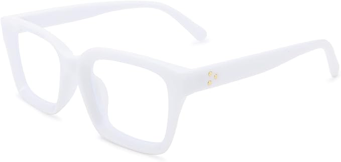 COASION Blue Light Blocking Eyeglasses Classic Thick Square Rim Frame Eyewear for Women Men