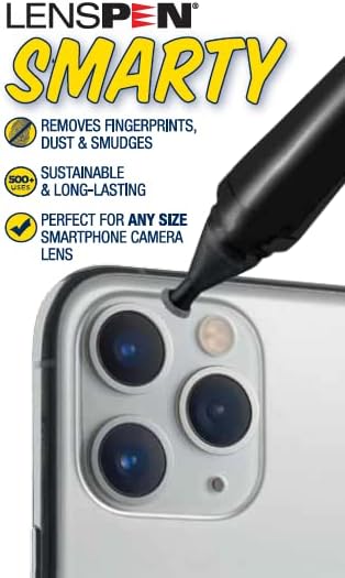 LensPen Smarty Smartphone Clean Camera Bundle ?€? Uses Black Carbon to Clean - Original Patented Tech - Remove Fingerprints Dust Grease Clean Cell Phone Smart Phone Camera Optics - Image 9