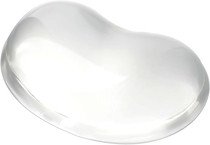 Gel Wrist Rest for Mouse, Transparent Cushion Wrist Support Wrist Pad Ergonomic Mouse Wrist, Hand Mouse Wrist Rest for Computer, Laptop, Office, Home, School