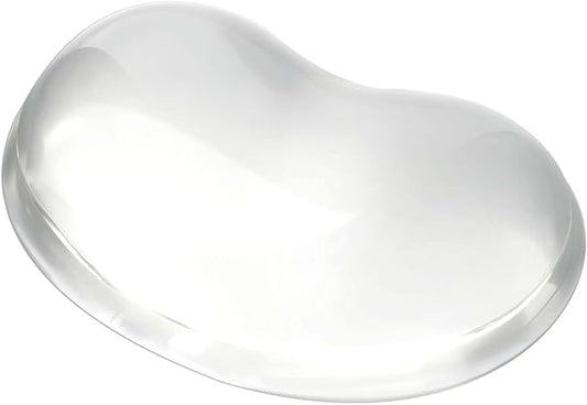 Gel Wrist Rest for Mouse, Transparent Cushion Wrist Support Wrist Pad Ergonomic Mouse Wrist, Hand Mouse Wrist Rest for Computer, Laptop, Office, Home, School