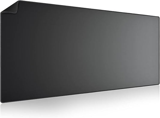 Large Mouse Pad, 36x17 in Gaming Mouse Mat,Waterproof and Non-Slip Desktop Pad for Computer Keyboard,Black,XL
