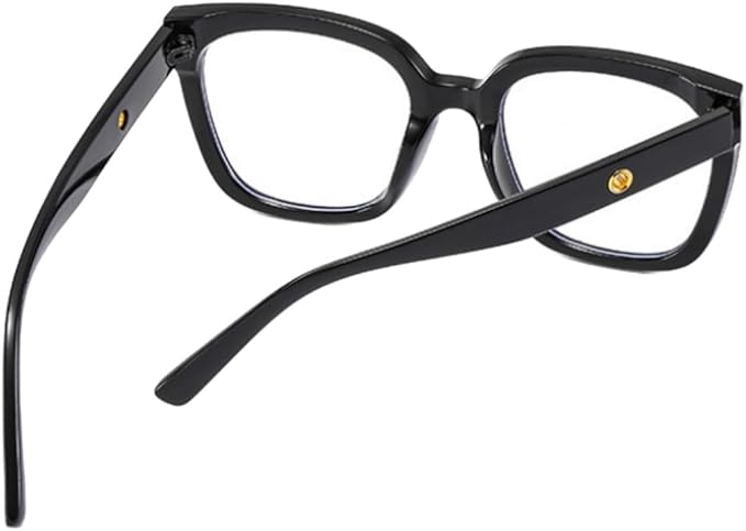 Shiratori Blue Light Blocking Glasses Rectangle Chic Preppy Look MultiColor Frame for Women Men