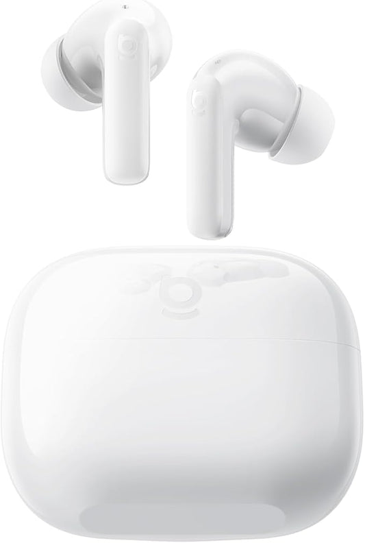 Baseus Bass BP1 NC Hybrid Active Noise Cancelling Wireless Earbuds, 12mm Super-Bass Driver, 41H Playtime, Bluetooth 6.0, IP55 Waterproof, 4-Mic AI ENC, 24 Customizable EQ