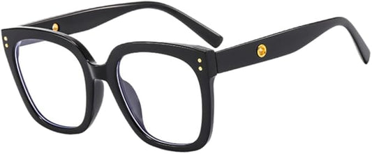 Shiratori Blue Light Blocking Glasses Rectangle Chic Preppy Look MultiColor Frame for Women Men