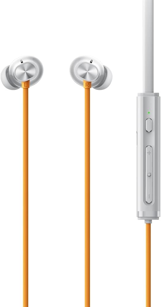 realme Buds Wireless 5 ANC in Ear Bluetooth Headphones, 50dB ANC, 13.6mm Dynamic Bass Driver, 360° Spatial Audio, 45ms Low Latency, Upto 38hrs Playback, IP55 Rating, Dual Device Connection - (Silver)
