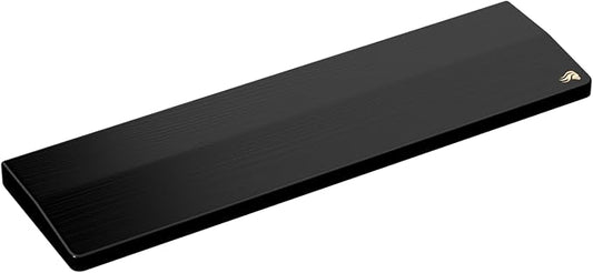 GLORIOUS Gaming Wooden Keyboard Wrist Rest (TKL) - White Ash Wood, Medium-Coarse Grain, Smooth Surface, Sweat & Oil Resistant, Easy Clean, Anti-Slip Rubber Base, 14" x 4" x 0.79" - Onyx