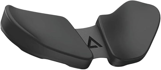 DELTAHUB Carpio 2.0 - Right-Handed Truly Ergonomic Wrist Rest for Mouse, Carpal Tunnel Support, Pain Relief, Anti-Fatigue, Easy Glide, Sleek, Office, Computer, Laptop, Gaming - Large, Black