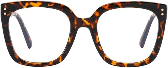 Shiratori Blue Light Blocking Glasses Rectangle Chic Preppy Look MultiColor Frame for Women Men