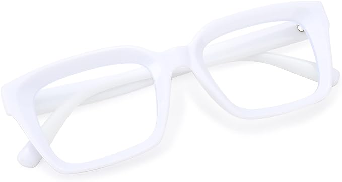 COASION Blue Light Blocking Eyeglasses Classic Thick Square Rim Frame Eyewear for Women Men