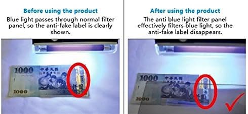 VizoBlueX 49-50 inch Blue Light and Damage TV Screen Protector. Protection Shield & Anti-Blue Light Filter Blocking UV for LCD LED 4K OLED QLED (44.1 x 25.8 inch)