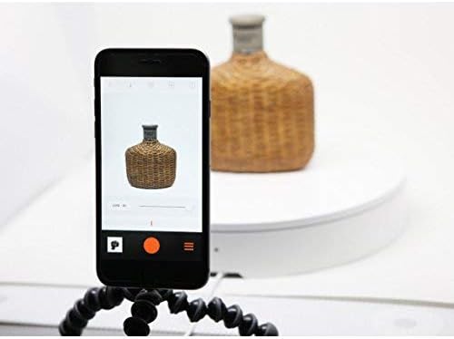 Foldio3 + 360 Studio Set (Photo lightbox Studio with 360 Photography Turntable Set / 25inch Photo Light Box / 10inch Bluetooth 360 Turntable Included | ORANGEMONKIE)