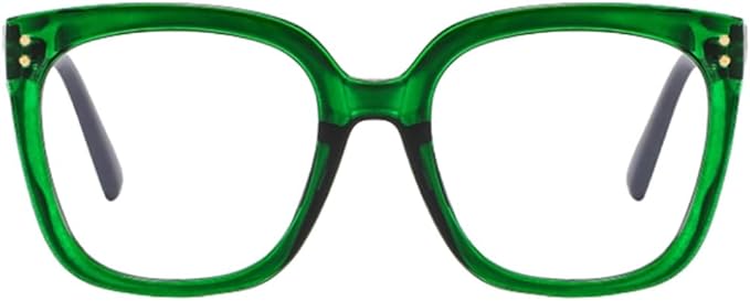 Shiratori Blue Light Blocking Glasses Rectangle Chic Preppy Look MultiColor Frame for Women Men