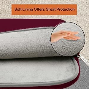 MOSISO Laptop Case 13.3 inch, 13-13.3 inch Laptop Sleeve Bag Compatible with MacBook Air/Pro 13/Pro 14 M5 M4 M3 M2 M1, HP Dell ASUS Lenovo, Neoprene Computer Sleeve Bag with Small Case, Wine Red
