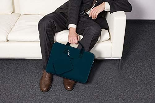 Hseok Laptop Sleeve 13.3-14 inch Case with Small Pouch, Neoprene Computer Bag Compatible with MacBook Neo/Pro 14 M5/M4/M3/M2/M1, Mac Air/Pro 13.3, XPS 14 and Most 13-14 inch Notebooks,D02B01