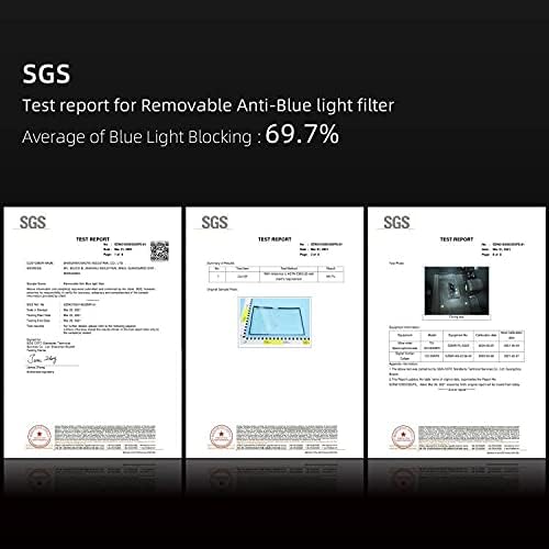 FILMEXT for MacBook Pro 16 inch 2019 Anti-Glare Anti-Blue Light Screen Protector Filter, Eye Protection Blue Light Blocking Filter Compatible with MacBook Pro 16 inch 2019-2020 (A2141) Only
