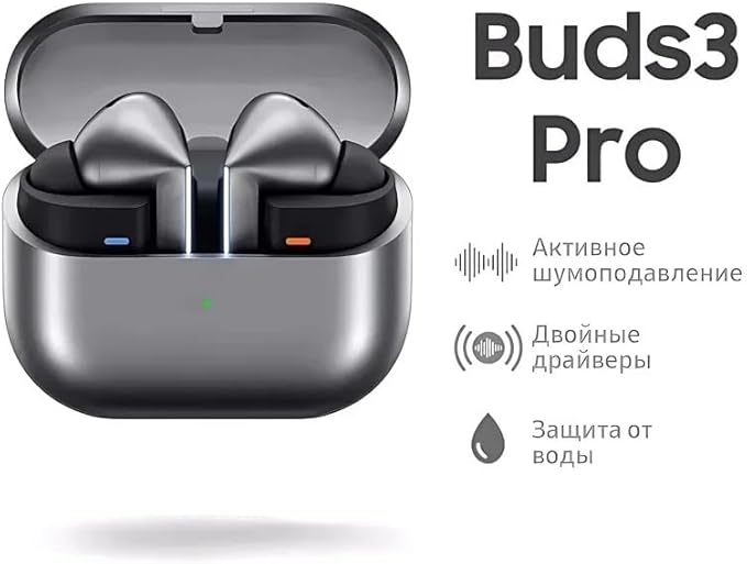 Buds3 Pro Wireless Earbuds, Hybrid ANC in-Ear Headphones, 25H Playtime, Hi-Fi Sound for Gym/Running(Black)