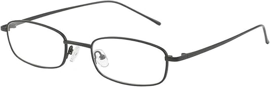 Rectangle Blue Light Glasses for Women Men Fashion Metal Frame Computer Reading Glasses UV400 Protection Eyewear