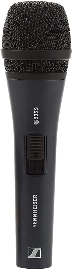 Sennheiser Pro Audio Sennheiser Professional E 835-S Dynamic Cardioid Vocal Microphone with On/Off Switch