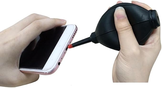 6 in 1 Dust Swiping Air Blower Brush Pen Cloth Cleaning kit for Digital Video Camera Computer Phone Screen Lens - Image 5