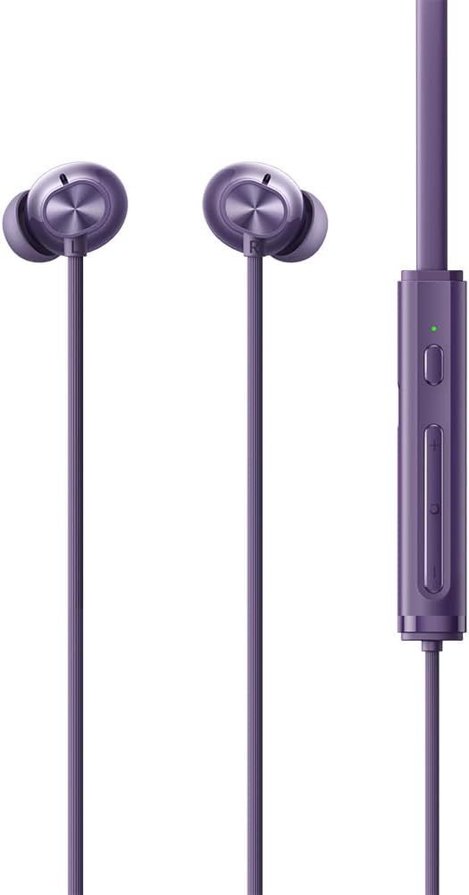 realme Buds Wireless 5 ANC in Ear Bluetooth Headphones, 50dB ANC, 13.6mm Dynamic Bass Driver, 360° Spatial Audio, 45ms Low Latency, Upto 38hrs Playback, IP55 Rating, Dual Device Connection - (Purple)