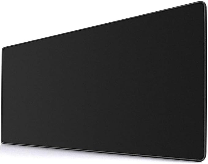 Extra Large Gaming Mouse Pads/Extended Protective Office Desk Mouse Mat Non-Slip Professional Precision Tracking Surface (23.6" x 11.8") for PC Computer Laptop(60x30 Black001)