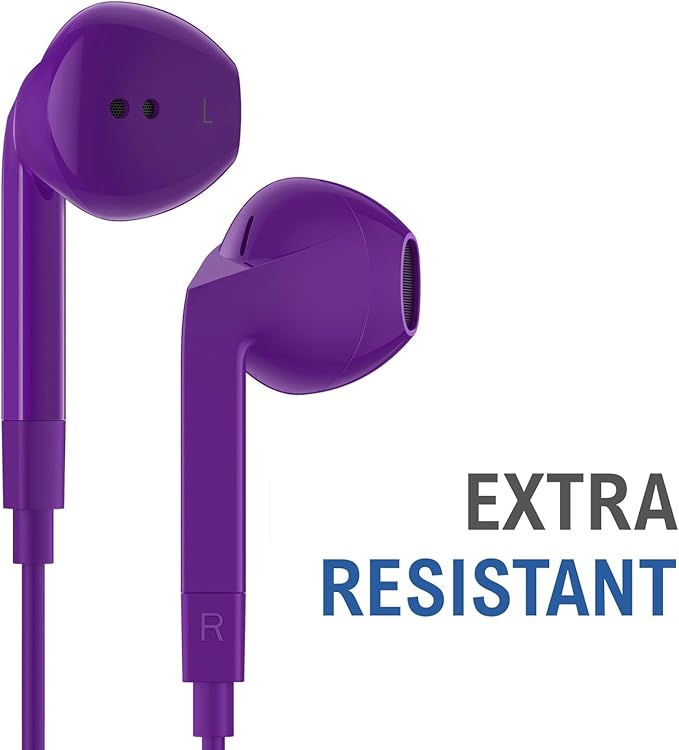 LUDOS FEROX USB C Headphones for iPhone 17 16 15 Pro Max Plus Air iPad Pro, 5 Years Warranty, USB-C Earbuds for Samsung Galaxy S24 S23 Ultra S22 S21 FE S20 Z Flip 3 Fold 4 A53, USB Type C Earphones