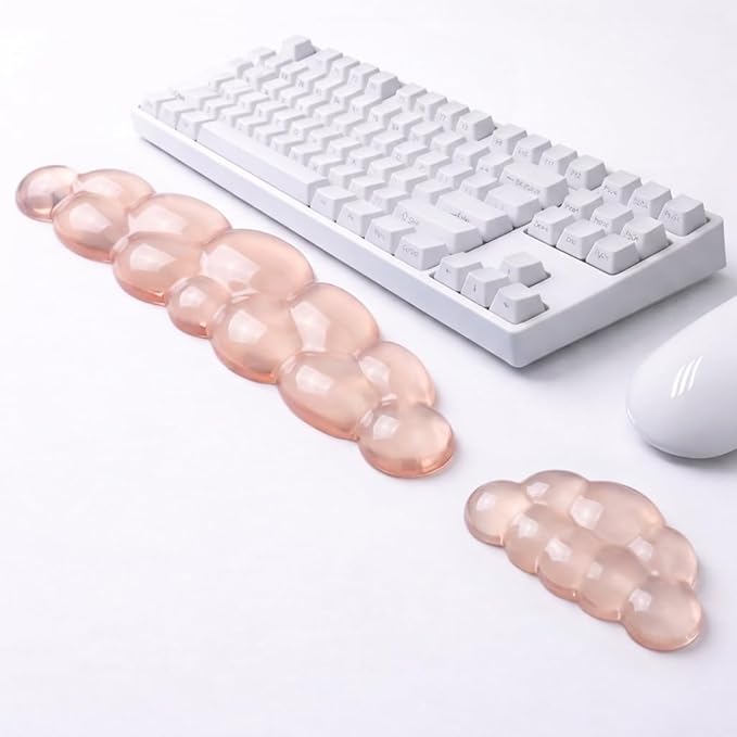 Ultimate Cute Ergonomic Wrist Rest – Instant Relief, Cloud-Like Comfort, Premium Silicone & TPU, Ultra-Soft, Durable, Gift-Boxed for Office, Study, Gaming & More