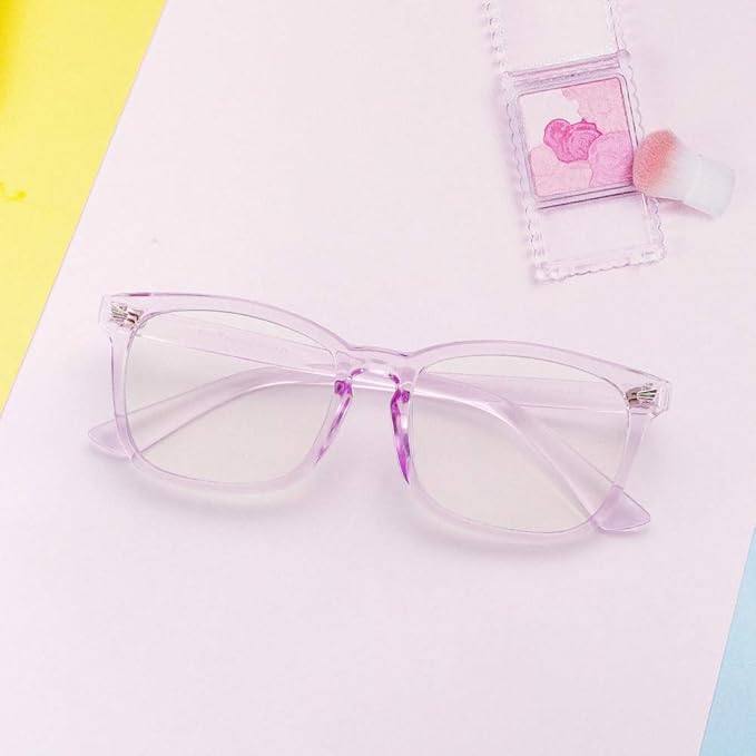 Cyxus Blue Light Glasses Men Women Reduce Eye Strain UV Blocking for Office Work Computer Screen 8082