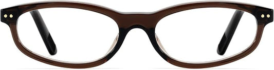 TIJN Blue Light Blocking Glasses Women Men Retro Cat Eye Square Oval Anti Glare Screen Computer Gaming Daily Eyeglasses TR90