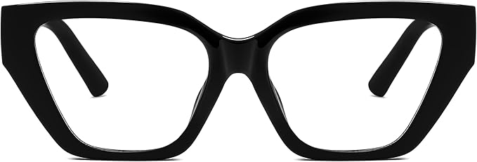FEISEDY Women Cat Eye Blue Light Blocking Glasses Trendy Cateye Design for Daily Wear B0350