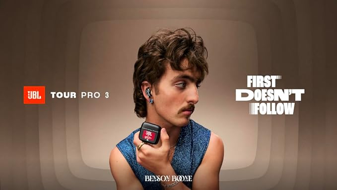 JBL Tour Pro 3 - True Wireless Noise Cancelling Earbuds with Smart Charging Case, Legendary Pro Sound with Hybrid Dual-Driver, Spatial 360 Sound with Head Tracking (Latte)