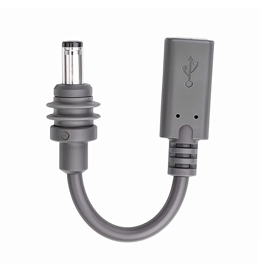 YACSEJAO USB C to DC Cable for Starlink Mini 10CM/3.9Inch USB Type C Famele to DC Extension Cord Compatible with 65W Power Bank/Charger Block