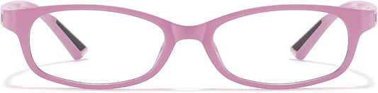 SODQW Office-Siren Blue Light Glasses for Women, Rectangle Frame, Y2K Small Eyewear, Anti Eyestrain Computer Glasses