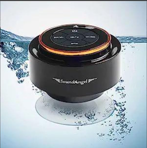 XLEADER, Upgraded, Shower Speaker, Certified IPX7 Waterproof Bluetooth Wireless Speaker with Suction Cup for Bathroom, Built-in Mic, Crystal Sound&Rich Bass,up to 12H Playtime, Ideal Electronic Gifts