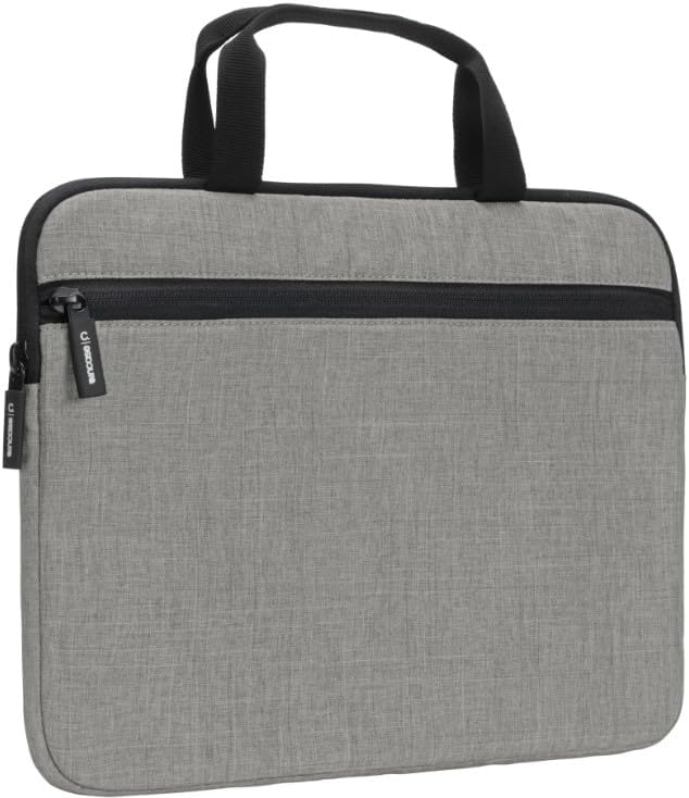 Incase Carry Zip Brief with Durable Dual Weave Polyester - 13 inch Laptop and Tablet Sleeve - Zippered Front Pocket
