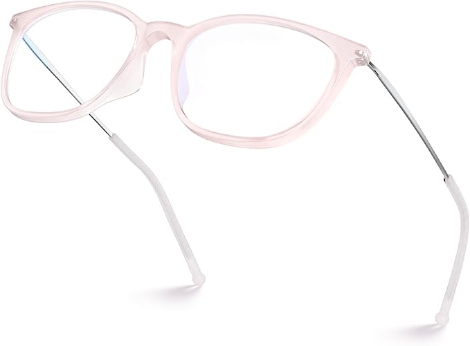 VISOONE Light Weight Slip Resistant Blue Light Blocking Computer Glasses with Anti Glare UV400 for Man Women GAEL
