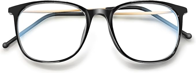 VISOONE Light Weight Slip Resistant Blue Light Blocking Computer Glasses with Anti Glare UV400 for Man Women GAEL