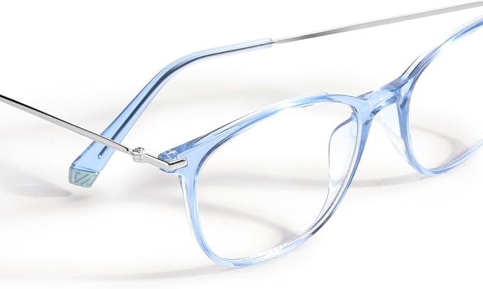 VISOONE Anti Slip TR90 Blue Light Blocking Glasses Size M Eyewear Frame with Anti Glare Eye Protection for Women GaeL