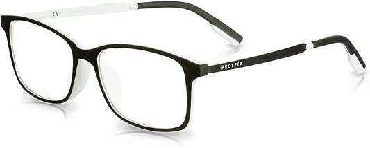 Prospek Blue Light Glasses Reading for Men and Women, For Computer Use, Blue Light Protection, Clear Lens 0 to +3.0 Diopters