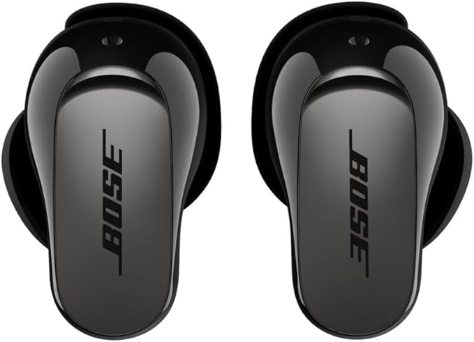 Bose QuietComfort Ultra Earbuds (2nd Gen) - Wireless Noise Cancelling Earbuds with Mic, Immersive Audio, USB-C Charging, Up to 6 Hours Battery, IPX4 Rating, Black