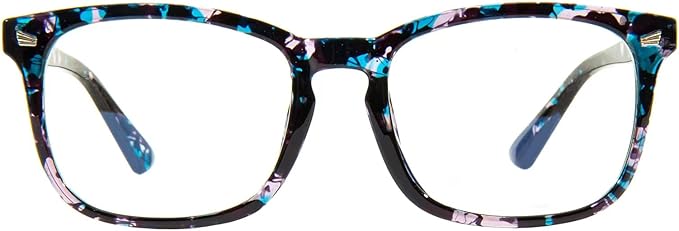 MAXJULI Blue Light Blocking Glasses,Computer Reading/Gaming/TV/Phones Glasses for Women Men(Green-Black Tortoise)