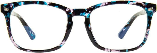 MAXJULI Blue Light Blocking Glasses,Computer Reading/Gaming/TV/Phones Glasses for Women Men(Green-Black Tortoise)