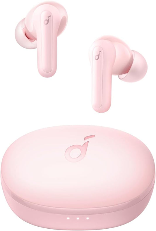 Soundcore by Anker Life P2 Mini True Wireless Earbuds, Bluetooth 5.2, 10mm Drivers for Big Bass, Custom EQ, 32H Playtime, Fast Charging, Comfortable, Tiny Size for Daily Use, Commute, Work