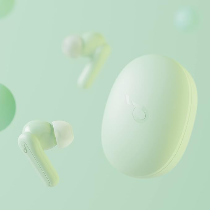 Soundcore by Anker Life P2 Mini True Wireless Earbuds, Bluetooth 5.2, 10mm Drivers for Big Bass, Custom EQ, 32H Playtime, Fast Charging, Comfortable, Tiny Size for Daily Use, Commute, Work