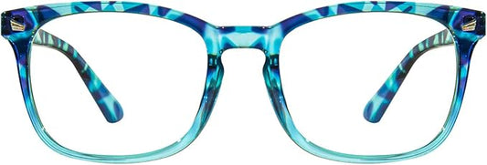MAXJULI Blue Light Blocking Glasses,Computer Reading/Gaming/TV/Phones Glasses for Women Men(Blue Tortoise)