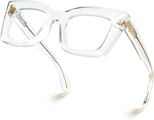 VISOONE Cat Eye Blue Light Blocking Glasses TR90 Anti-glare Women Calida
