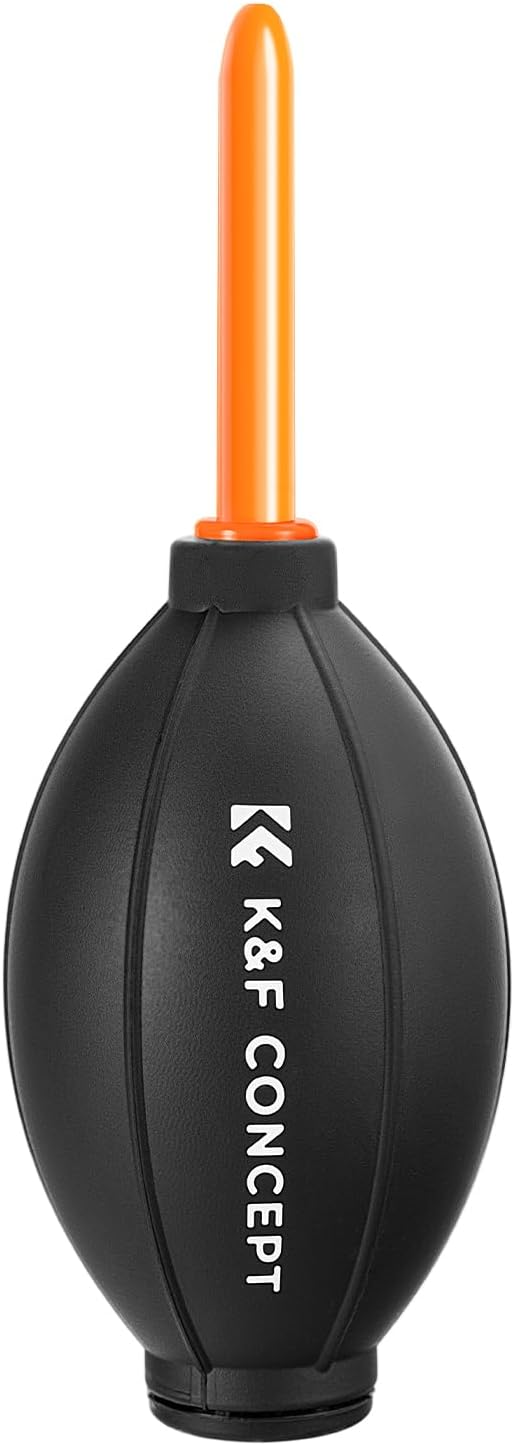 K&F CONCEPT Lens Air Blower, Rubber Bulb Air Pump Dust Blower Cleaner, with Long Nozzle for Cell Phone, Tablet, Camera Lens Sensors, Keyboard,Telescopes - Image 2
