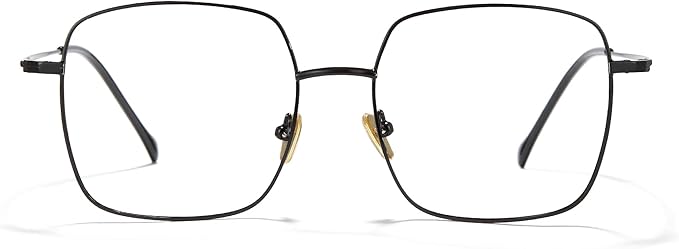 Cyxus Blue Light Glasses for Men and Women, Round Metal Frame Computer Eyeglasses for Office, Gaming, Reading 8090